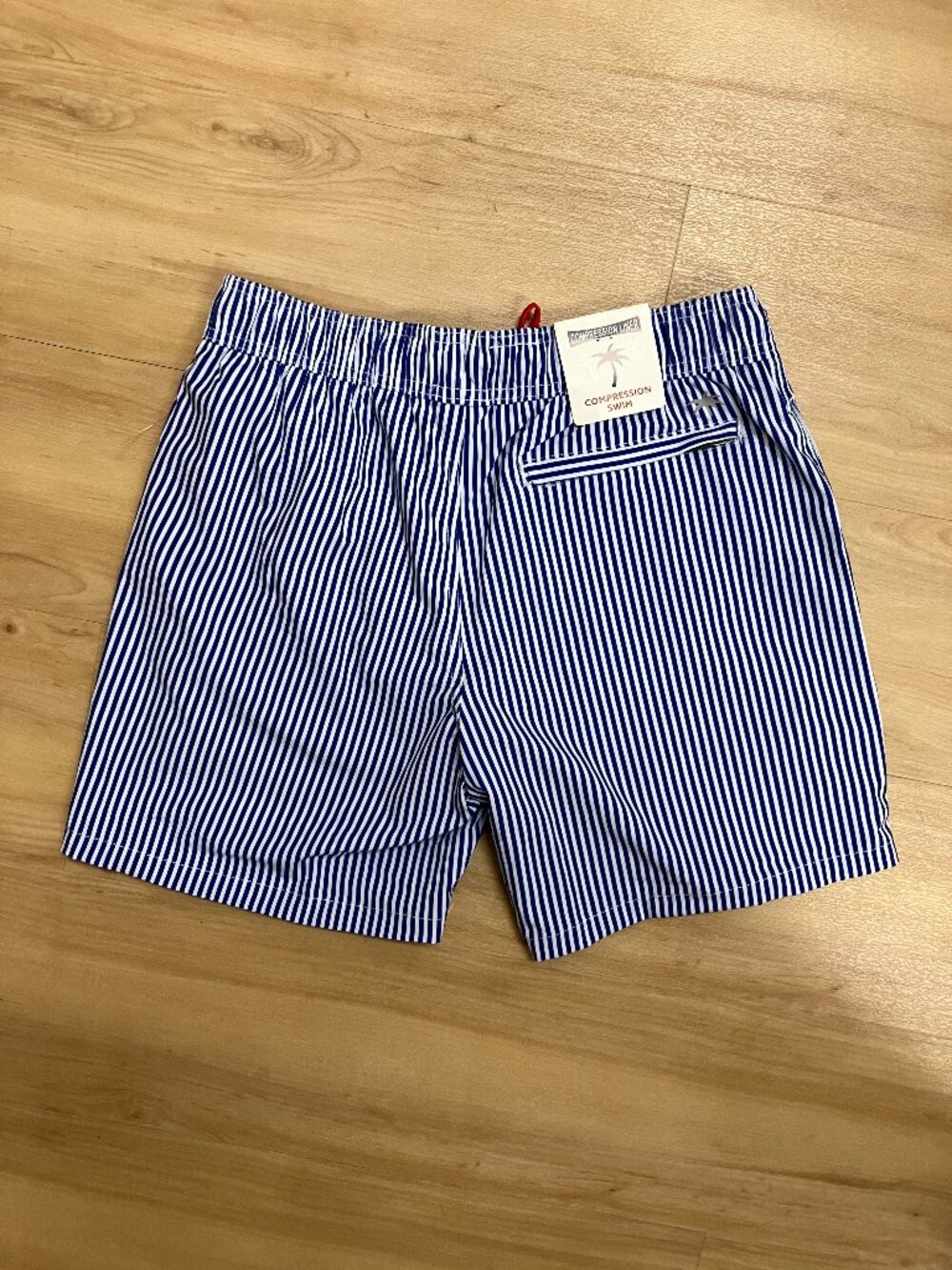 Trunks Surf and Swim Co compression lined swimming trunks board shorts medium